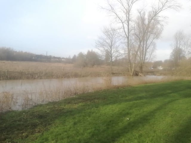 River levels are rising across Northampton