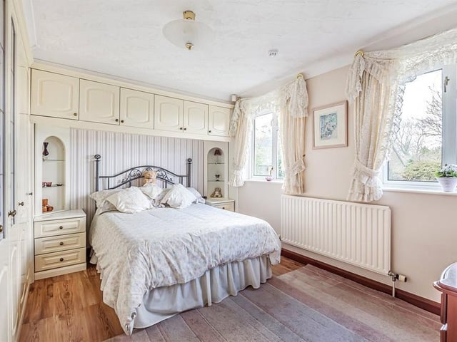 One of the five bedrooms, three of which are en-suite.