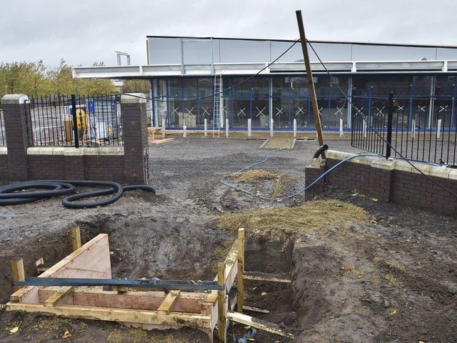 The new Lidl has been built on the site of the old British Sugar offices, which were demolished last year