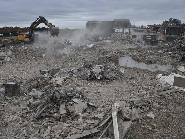 The new Lidl has been built on the site of the old British Sugar offices, which were demolished last year