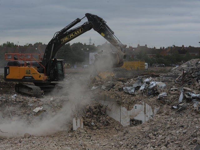 The new Lidl has been built on the site of the old British Sugar offices, which were demolished last year