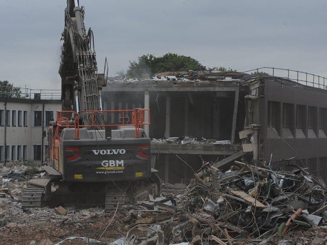 The new Lidl has been built on the site of the old British Sugar offices, which were demolished last year