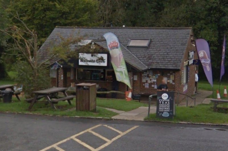 There is a five mile walk and in the car park is a cafe. Picture: Google StreetView