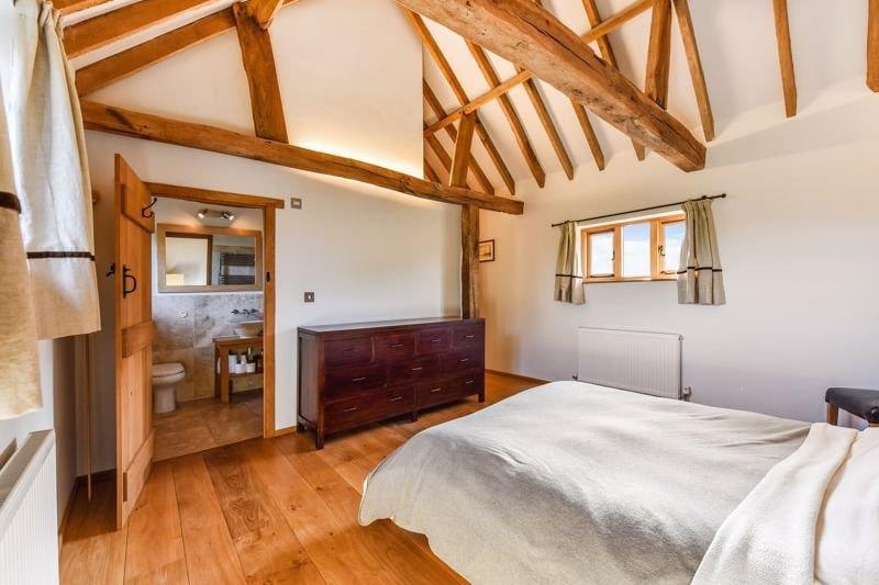 Yet, its high ceilings, exposed timbers and oak flooring are so nice, you might be tempted to stay inside.