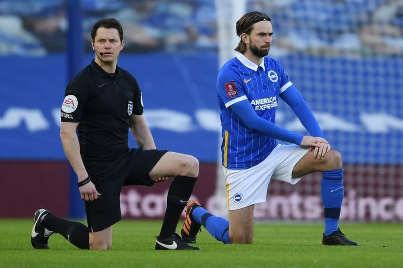 Brighton continue to go easy with the Dutch international. He was used as a late substitute against Southampton but nearing full fitness after groin, hamstring and illness issues this season. Has made just two Premier League starts from six appearances and is yet to complete a full 90 minutes