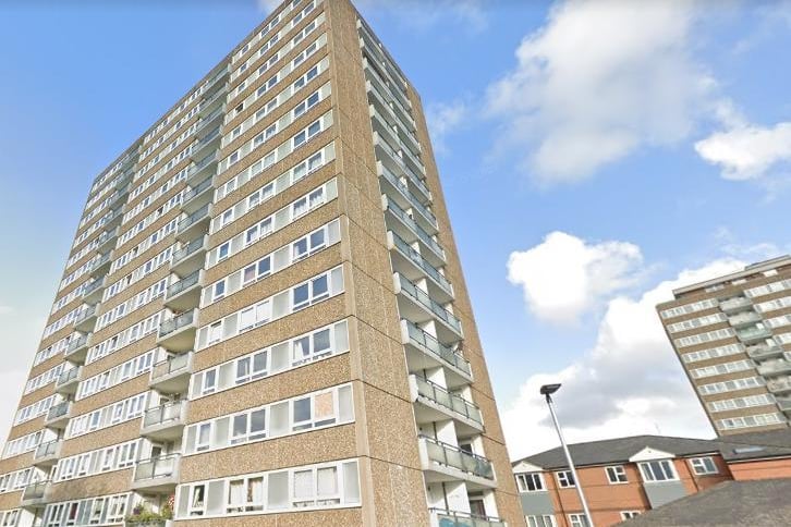 The high rise flats at Chandos Court and Richbell Court were also called an eyesore.
