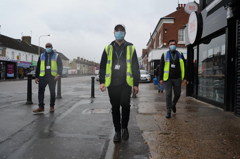 A number of agencies have been tackling COVID breaches in Millfield today