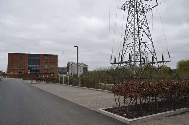 Land earmarked for development at Fletton Quays