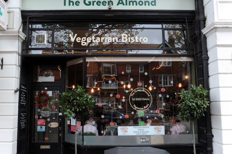 The Green Almond Restaurant on Compton Street is third with five 'stars' from 476 reviews. (Photo by Jon Rigby) SUS-171130-102337008
