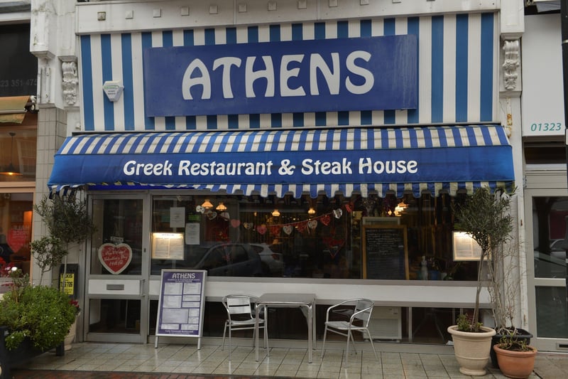 Athens Restaurant on Terminus road is ranked sixth with four and a half 'stars' from 1,197 reviews. (Photo by Jon Rigby) SUS-180213-141922008