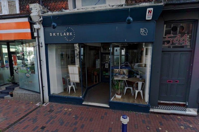 Skylark on Grove Road is ranked seventh with  five 'stars' from 189 reviews. Picture from Google Street Maps. SUS-210604-142733001