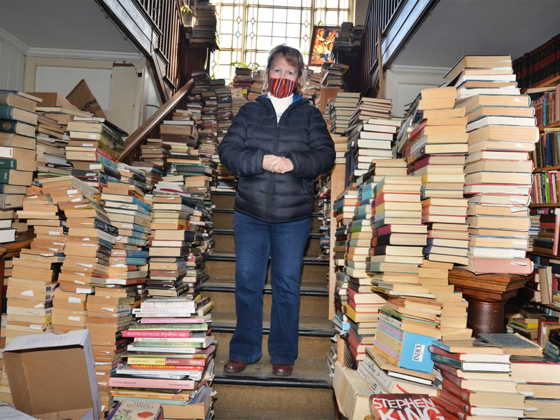 Joanna Pattenden pictured inside Scarlett Antiques in London Road, St Leonards. SUS-210704-102437001