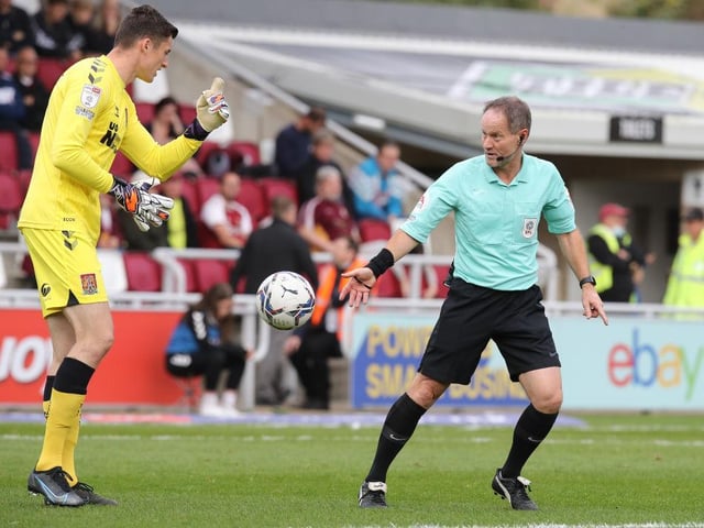 He has been a busy man in recent weeks but that certainly wasn't the case here. Very comfortable between the posts, with his most strenuous work being to punch away balls in his six-yard box rather than to make saves... 7