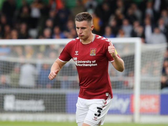 Involved in two decisive moments that shaped the contest. Guided Cobblers into a crucial lead with a precise low finish, his first goal for the club, and then it was back to the day job with a brilliant last-ditch block soon after half-time... 8 CHRON STAR MAN