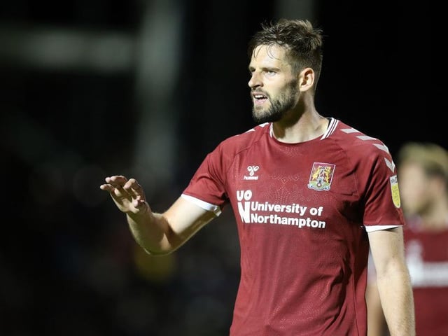 Assured and commanding at the back and led a much-improved defensive performance compared to Cobblers' last home game... 7.5