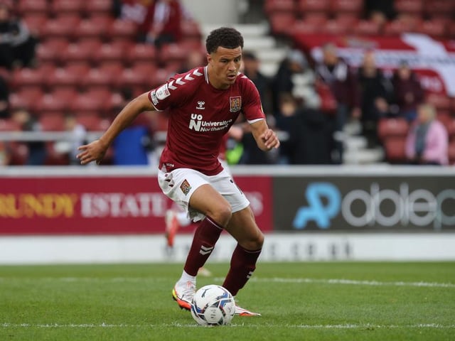 His combative work the base of midfield was a key reason for why Mansfield struggled to get at Town's back four. Full of running and energy to win the ball back time and again... 7.5
