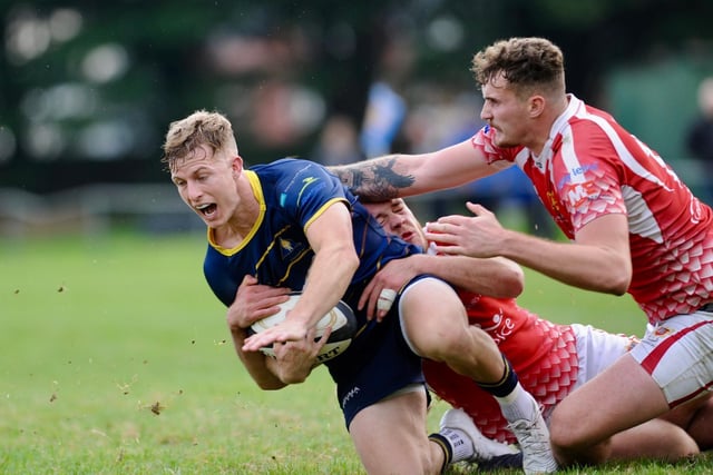 Action from Worthing Raiders' 53-21 win over Barnstaple at Roundstone Lane / Pictures: Stephen Goodger