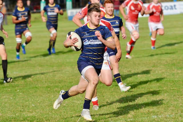 Action from Worthing Raiders' 53-21 win over Barnstaple at Roundstone Lane / Pictures: Stephen Goodger