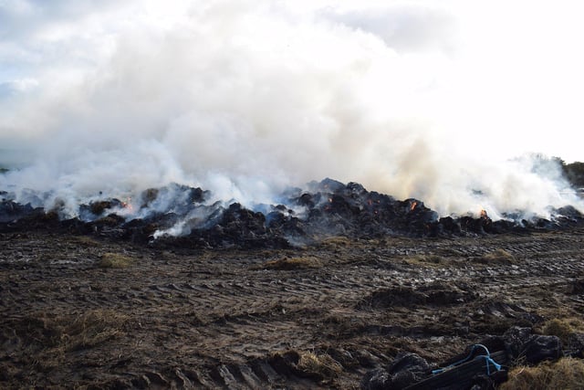 The fire broke out early this morning. Picture by Dan Jessup SUS-210711-135056001