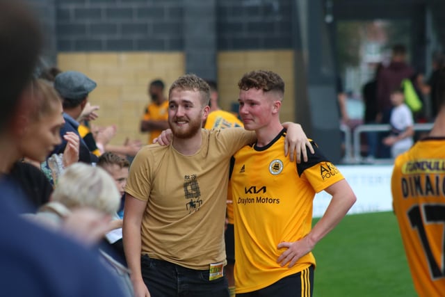Braces from Scot Garner and Danny Elliott helped United beat Corby Town 6-0 in the FA Cup. Jordan Burrow and Fraser Preston also netted as youth teamer Finlay Armond made his first-team debut. Photo: Oliver Atkin