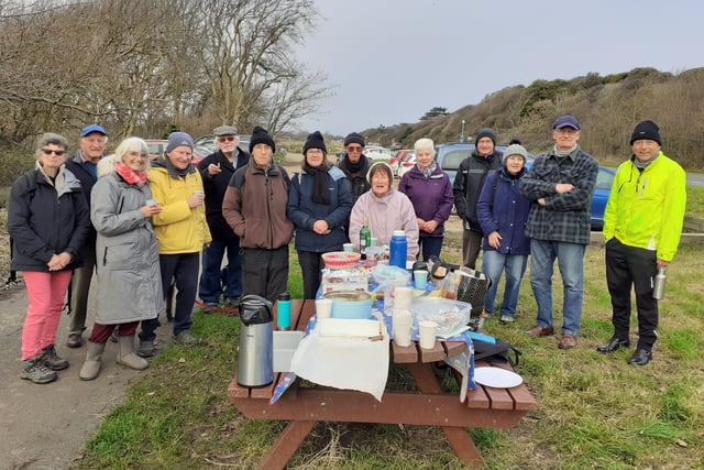 The Friends of Tide Mills enjoyed their annual Christmas picnic, which took place after the December litter picking meeting. Fifteen members collected six bags of rubbish on this last meeting of 2012. The first meeting of 2022 is on Sunday January 16, always the third Sunday of the month. All are invited to come along to assist the group in keeping Tide Mills cared for. More information from brianjimskinner@gmail.com and newcomers will be made most welcome. SUS-211220-150611001