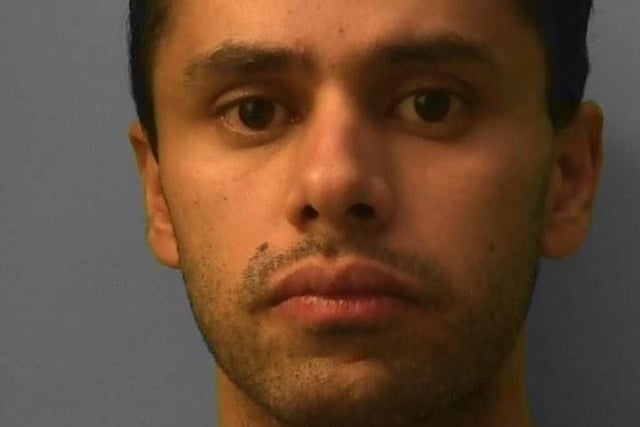 Milad Rouf, 25, was arrested and charged, and admitted causing a dangerous / noxious thing to be taken / received with intent to burn / maim / disfigure / disabled / do grievous bodily harm when he appeared in court on Monday, August 16. At Lewes Crown Court on Thursday October 7, Rouf of Newport Road, Roath, Cardiff, was sentenced to 11 years' imprisonment and four years on an extended licence as a dangerous offender.