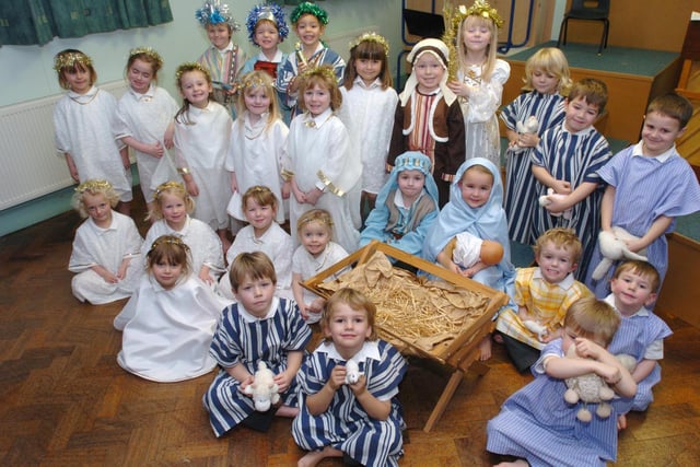 The nativity cast, John Donne Lower School, 2010
