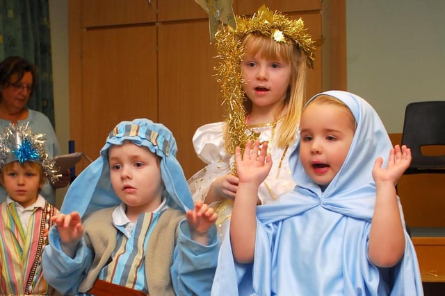 Joseph, Mary and the Christmas star, John Donne Lower School, 2010