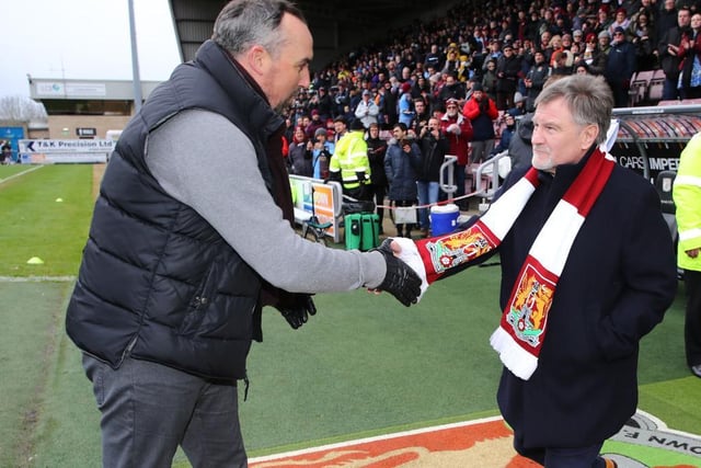 Londoner Phillips was a star striker for the Cobblers in two spells at the County Ground, between 1975-77 and again in 1980-82. The livewire front man scored 19 goals in the 80/81 season and 42 for the club overall.