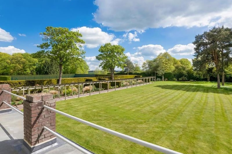 The property is also set in 8.6 acres of grounds and gardens. Photo by Fine and Country