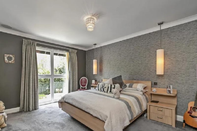 All four bedrooms in the property are double-sized. This one comes with an en-suite as well. A fifth bedroom has been converted, but more on that later.
