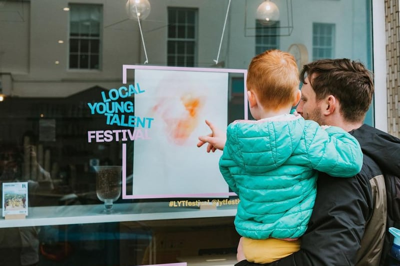 Photo taken on the LYT Festival opening day in Leamington by one of the shortlisted young photographers, Sinead Patching.
