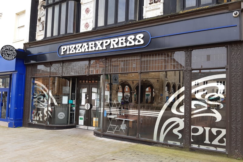 Pizza Express in Cathedral Square.