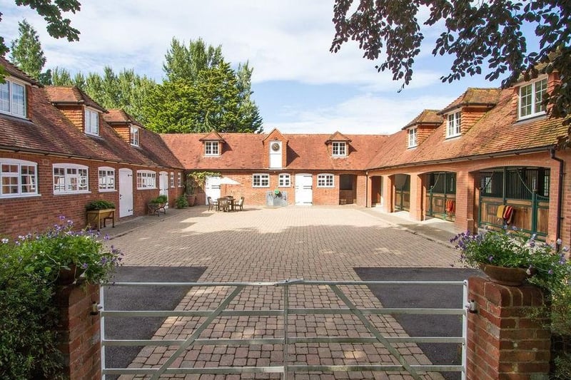 The property has extensive equestrian facilities