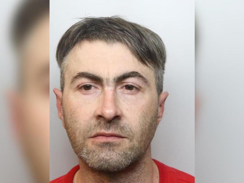Dog owner Piotr Komedera, 42, was jailed for a year after his Belgian Shepherd, Tina, attacked two members of the public and two police officers who responded to the incident in Corby in July last year.