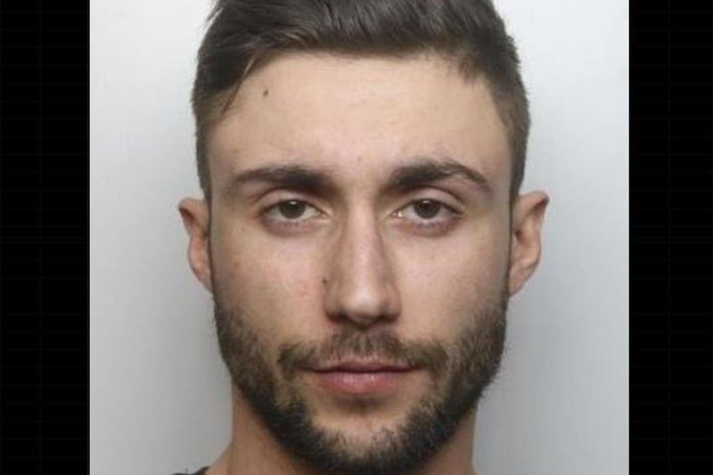 Curtis Thomas Peachment, 28, terrified a woman so much she fractured her back climbing out of a first-floor window to escape. Peachment, of Bowen Square, Daventry, was jailed to two years and four months for false imprisonment and harassment.