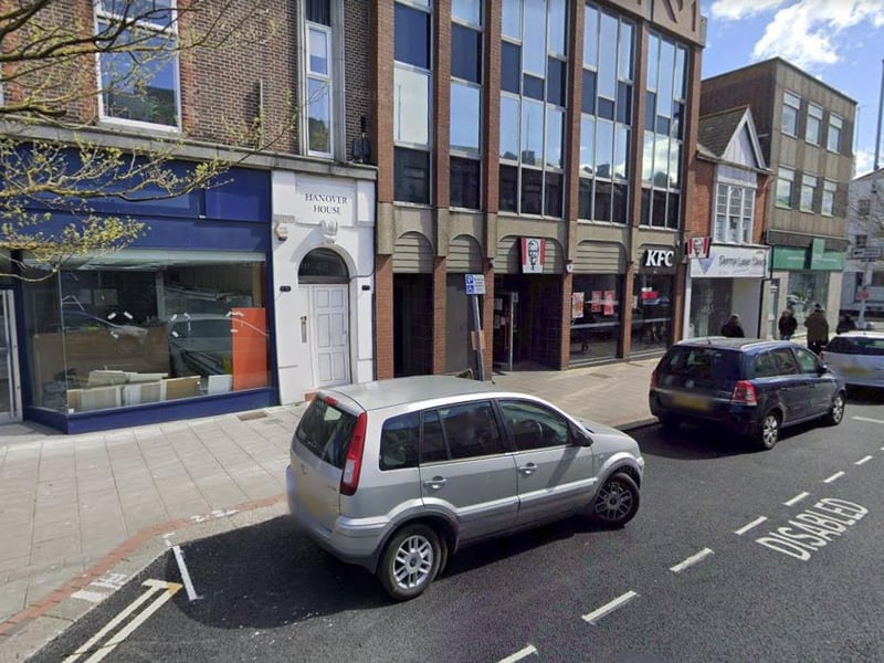 Chapel Road, Worthing, near KFC