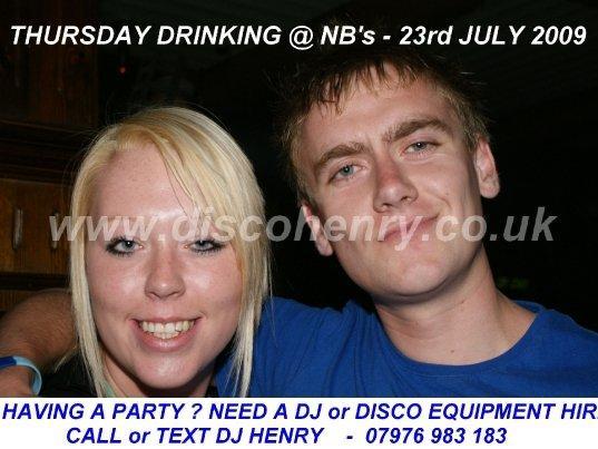 A Thursday night out at NB's and Groove back in July 2009. Photo: Disco Henry