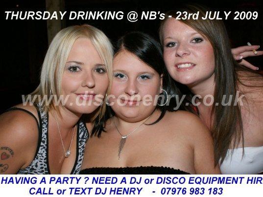 A Thursday night out at NB's and Groove back in July 2009. Photo: Disco Henry