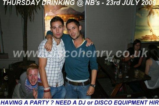 A Thursday night out at NB's and Groove back in July 2009. Photo: Disco Henry