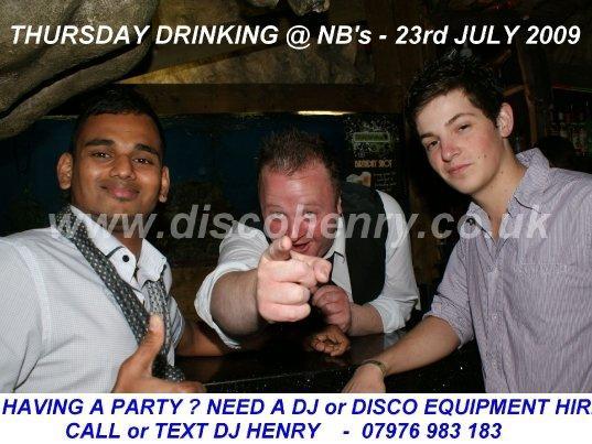 A Thursday night out at NB's and Groove back in July 2009. Photo: Disco Henry