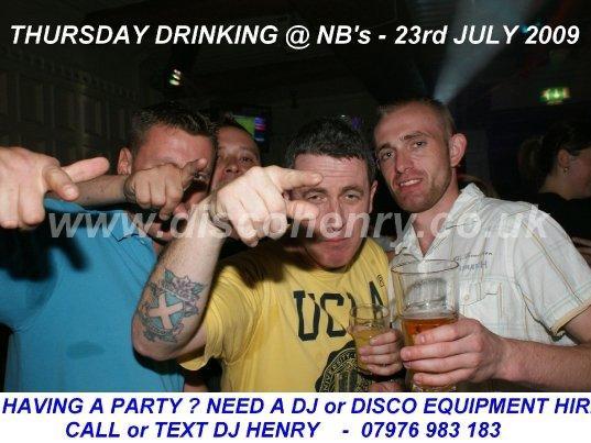 A Thursday night out at NB's and Groove back in July 2009. Photo: Disco Henry