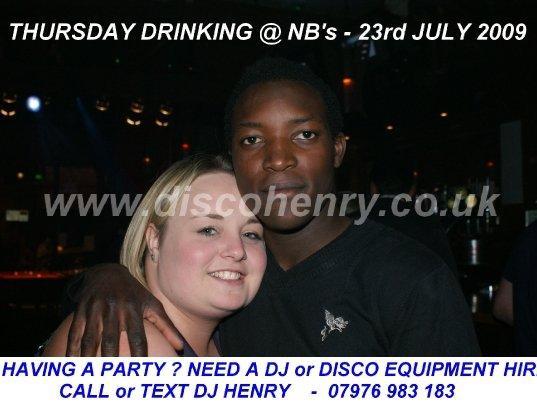 A Thursday night out at NB's and Groove back in July 2009. Photo: Disco Henry