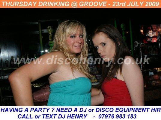 A Thursday night out at NB's and Groove back in July 2009. Photo: Disco Henry