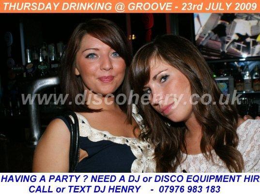 A Thursday night out at NB's and Groove back in July 2009. Photo: Disco Henry