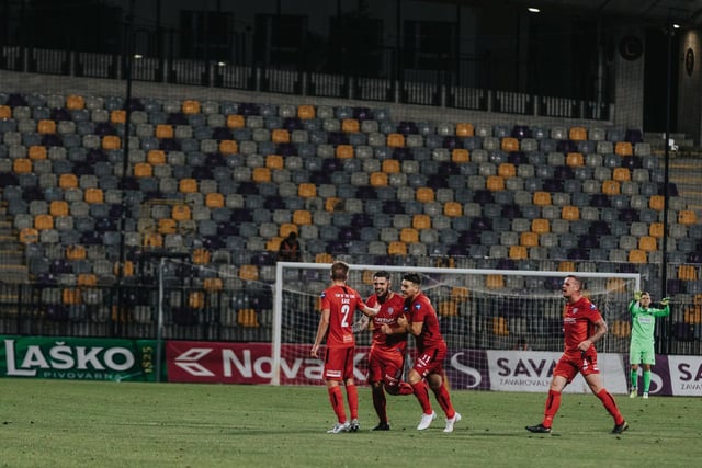 James McLaughlin grabs the opening goal