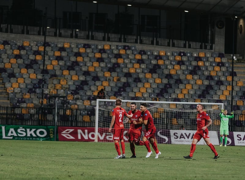 James McLaughlin grabs the opening goal