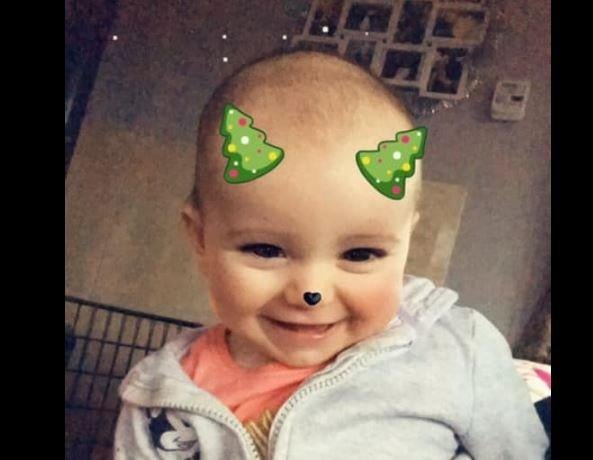 Emma McAteer - My daughters first Christmas Born the 26th of January 2020.