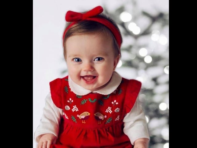 Jade Shiels - Our little Evies 1st Christmas born on the 28th of April 2020.
