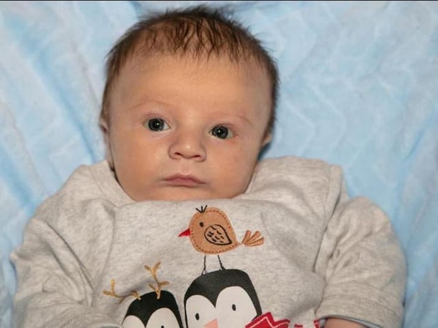 Christina Browse - Tiernans first Christmas born 19th Oct 2020